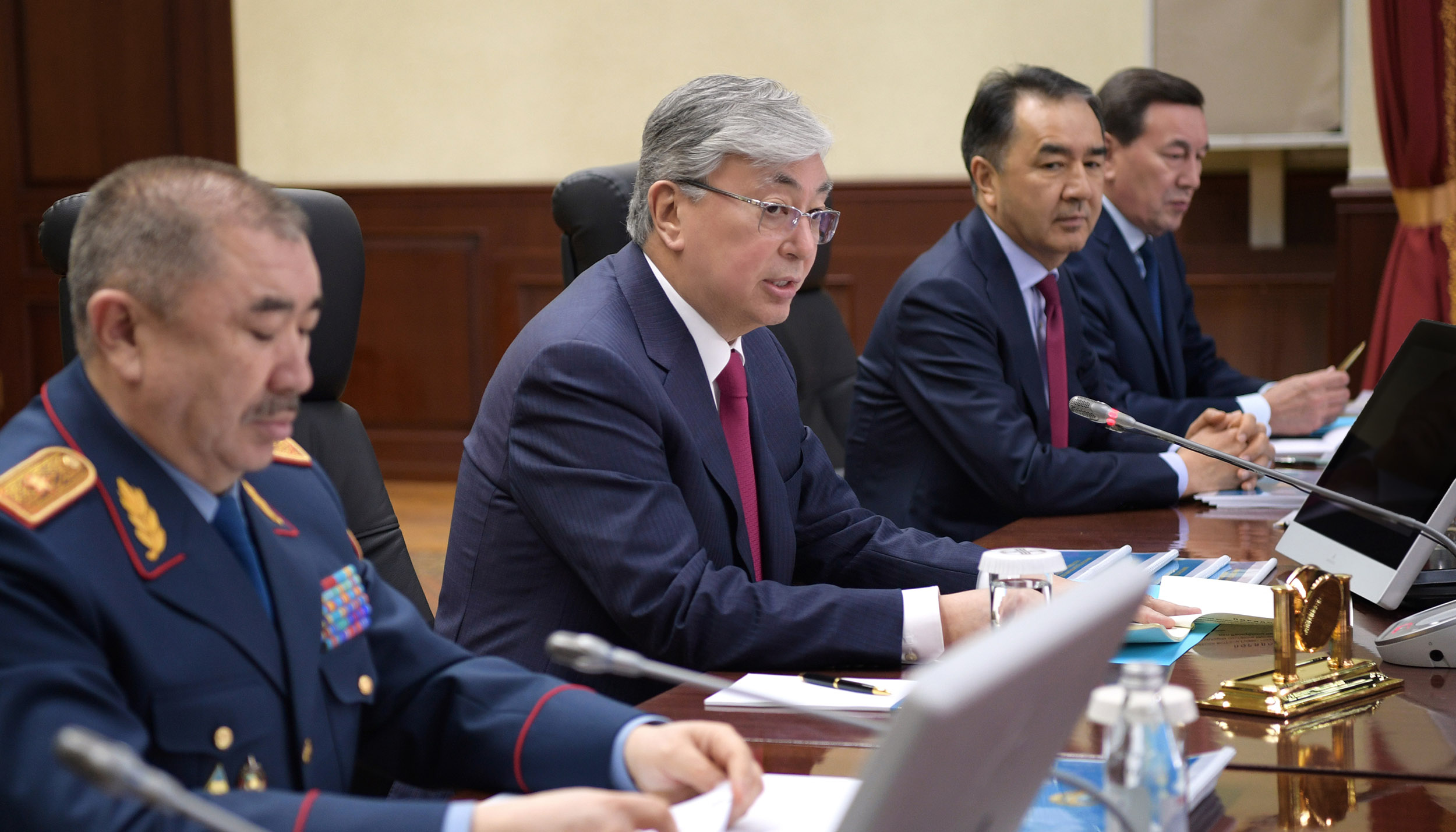 Президент Казахстана принял участие в расширенном заседании коллегии МВД