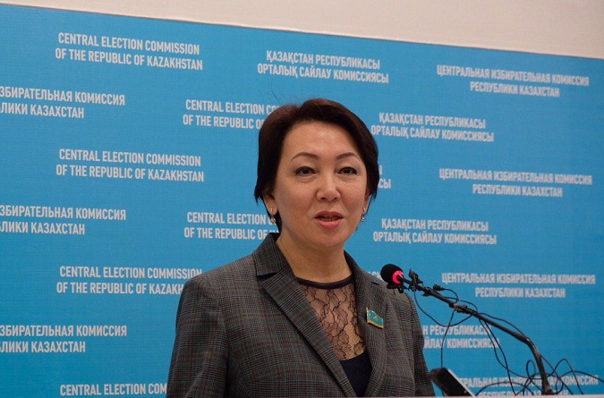 Дания Еспаева зарегистрирована кандидатом в Президенты Казахстана