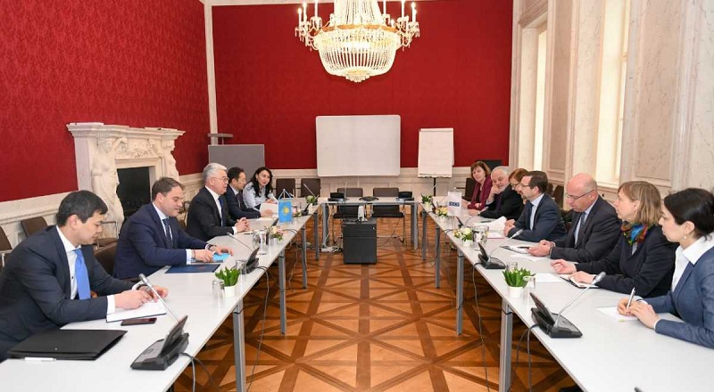 Обсуждены вопросы углубления сотрудничества Казахстана с ОБСЕ