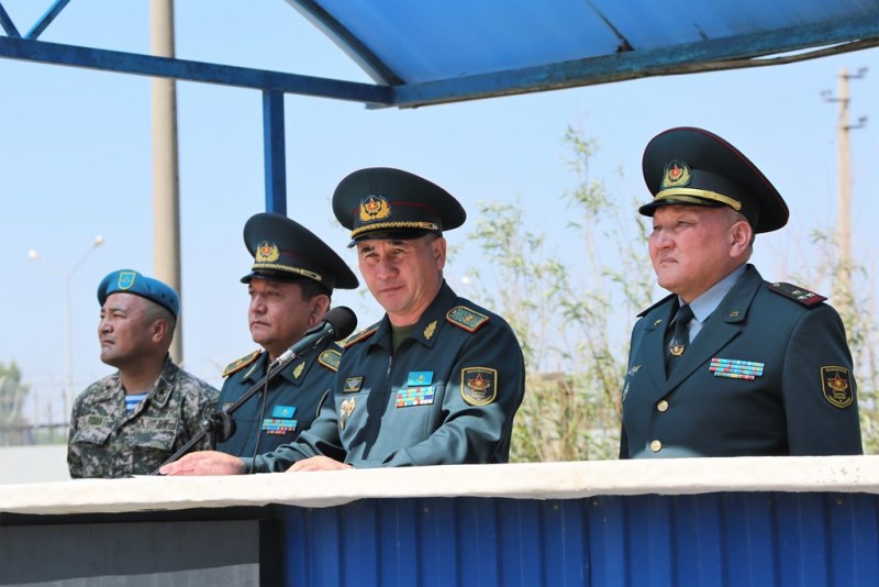 Начальник Генштаба совершил рабочую поездку в Алматинский, Атырауский и Жамбылский гарнизоны
