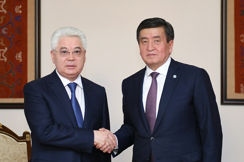 Президент Кыргызстана принял Министра иностранных дел Казахстана
