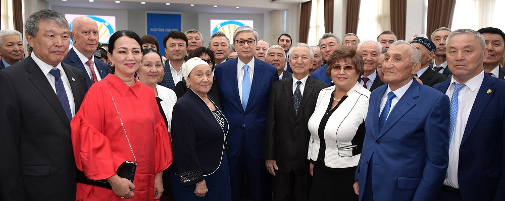 Глава государства встретился с общественностью Актюбинской области