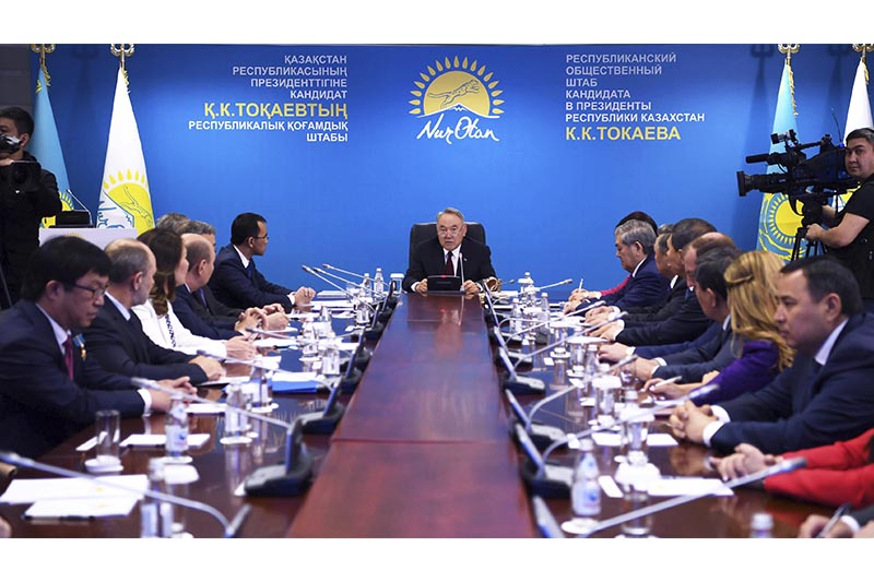 Нурсултан Назарбаев призвал казахстанцев активно участвовать в предстоящих выборах