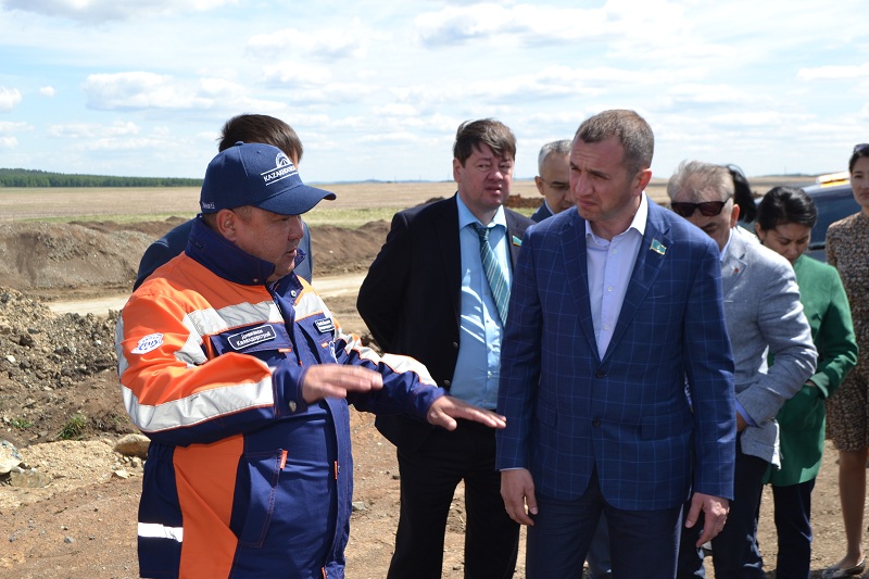 Мажилисмены ознакомились с реконструкцией автодороги Щучинск – Зеренда