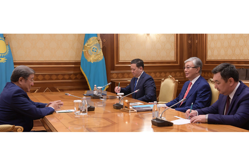 Касым-Жомарт Токаев встретился с Первым Президентом Монголии