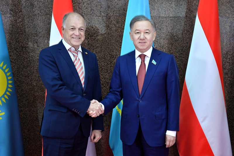Н.Нигматулин: Сотрудничество казахстанских и австрийских парламентариев продолжит динамично развиваться