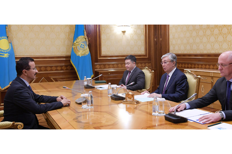Президент Казахстана принял председателя совета директоров DP World