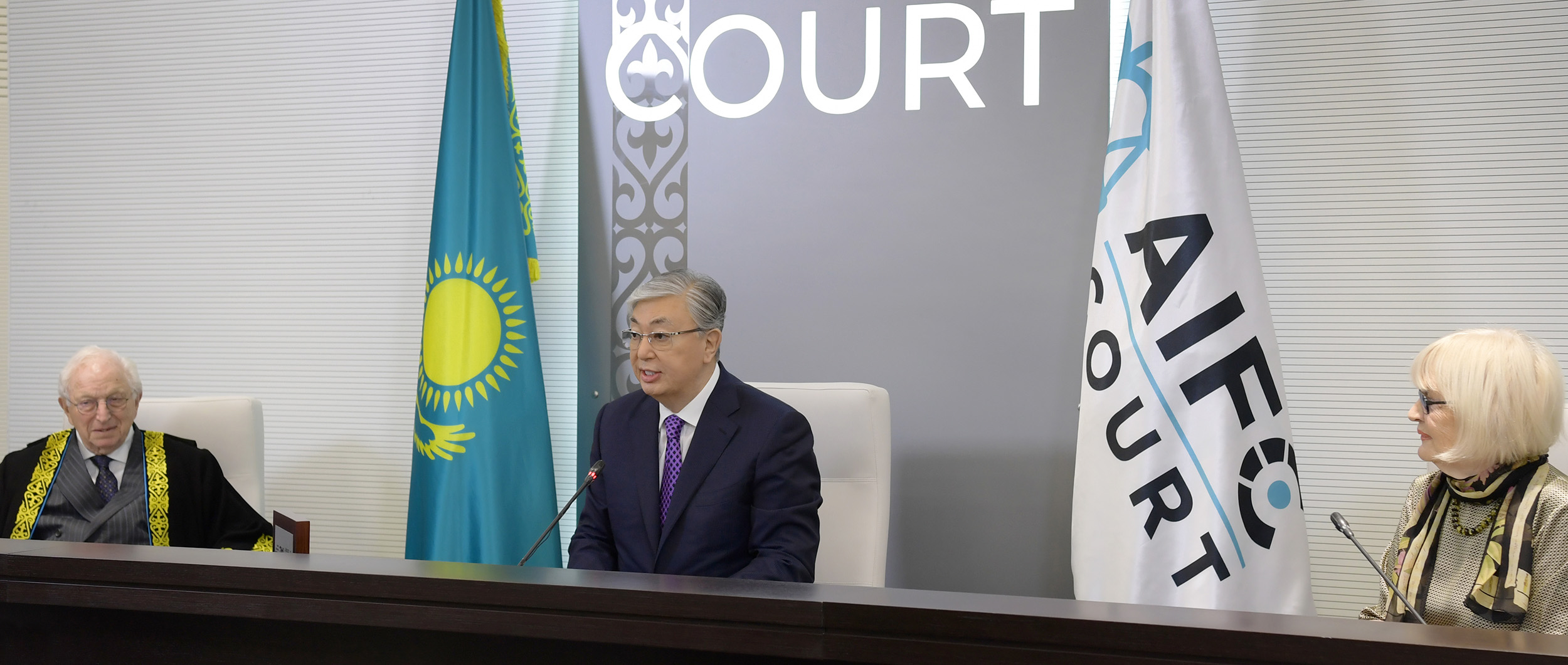 Президент открыл здание Суда МФЦА и Международного арбитражного центра