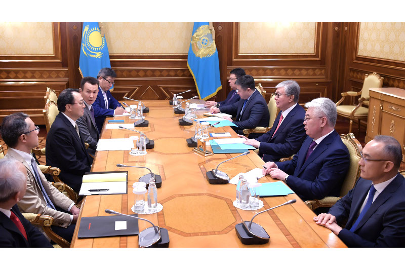 Касым-Жомарт Токаев принял вице-председателя корпорации «Марубени»