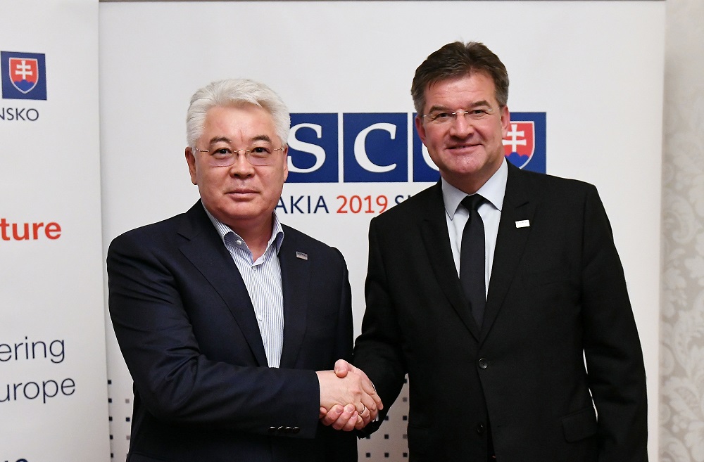 Министры иностранных дел Казахстана и Словакии провели переговоры в рамках ОБСЕ
