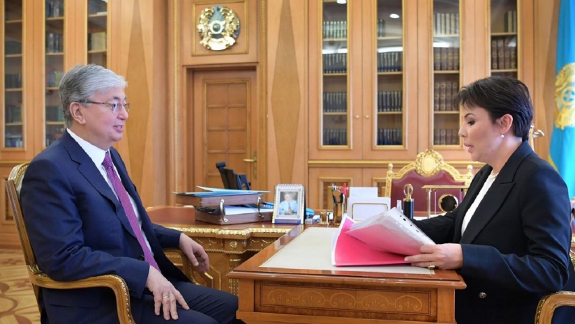 Президент о назначении Аружан Саин: Надеюсь на ее плодотворную работу