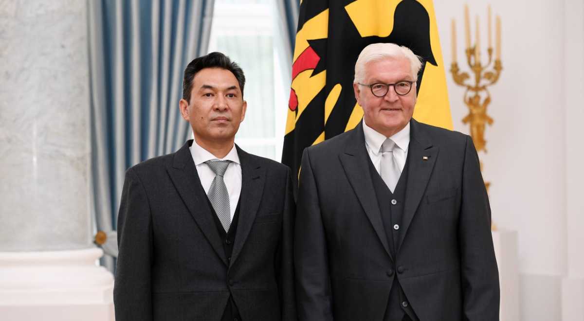 Посол Казахстана вручил Федеральному президенту Германии верительные грамоты
