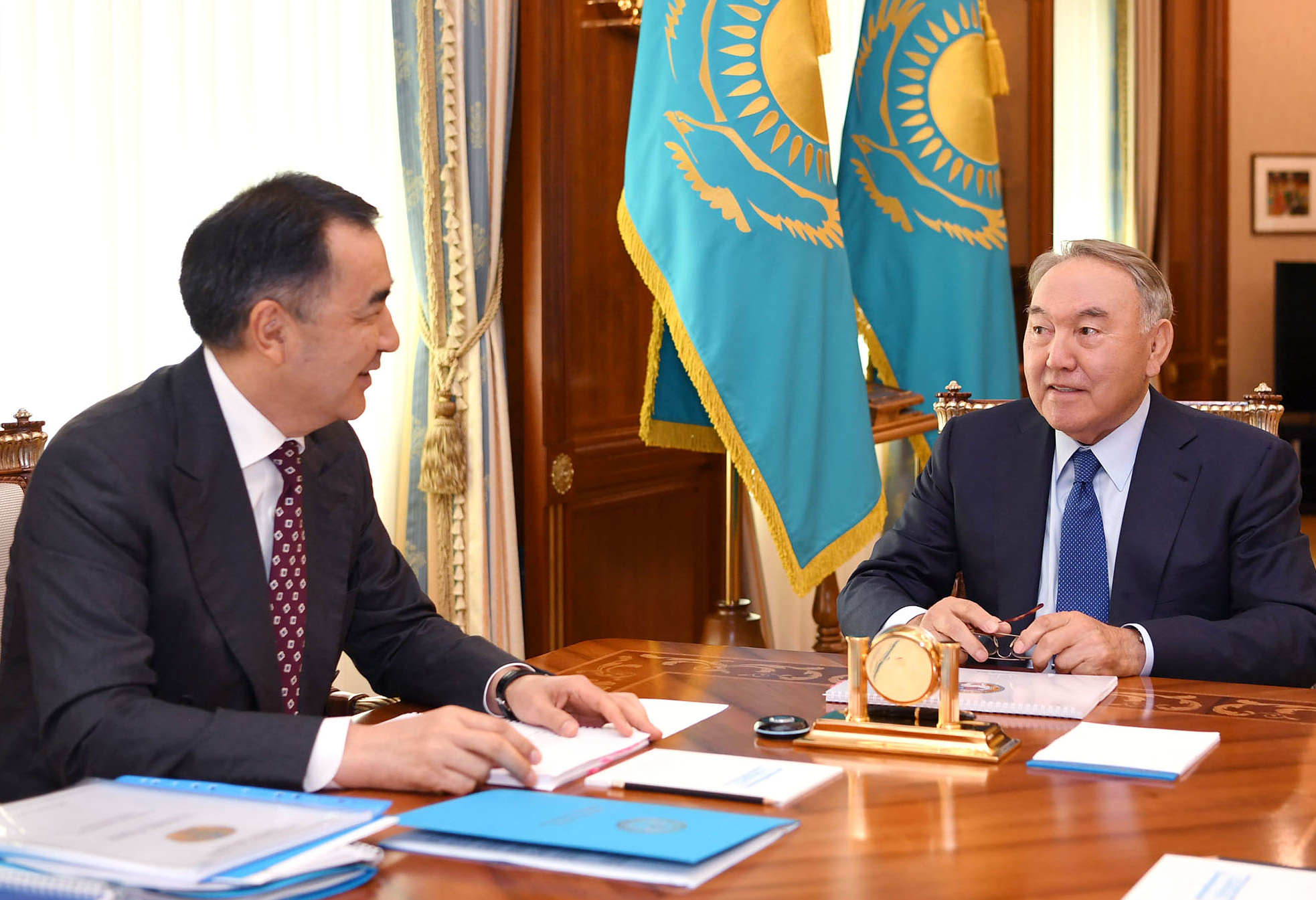 Первый Президент Казахстана принял Бакытжана Сагинтаева