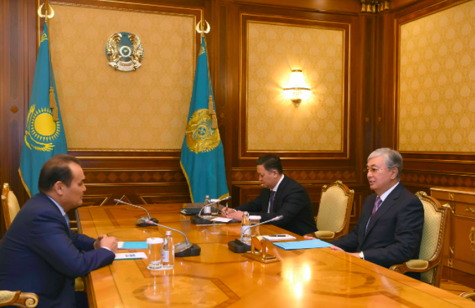 Касым-Жомарт Токаев принял Генерального секретаря Совета сотрудничества тюркоязычных государств