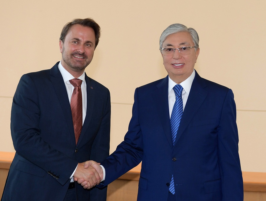 Глава государства встретился с Премьер-министром Люксембурга