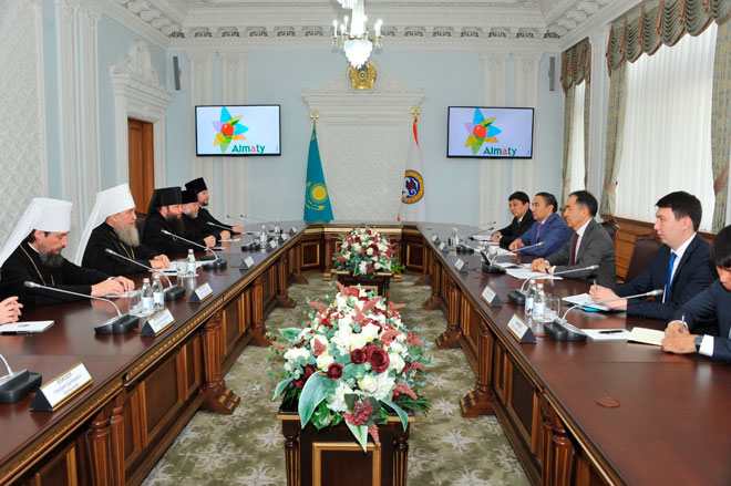 Алматы посетила делегация Русской православной церкви зарубежья