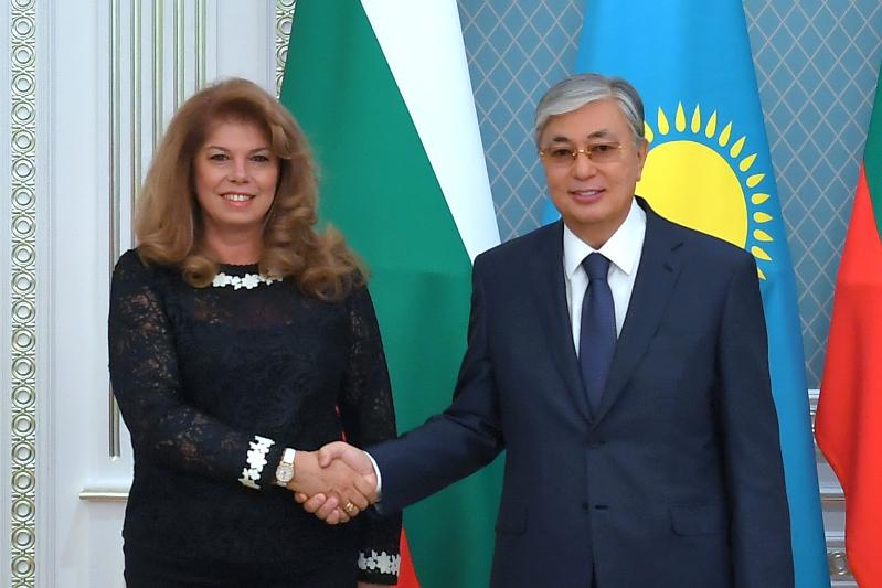 Касым-Жомарт Токаев принял Вице-президента Болгарии Илияну Йотову