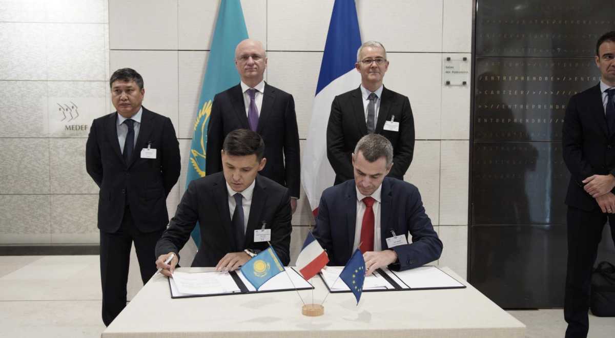 Новые французские инвестиции привлечены в Казахстан