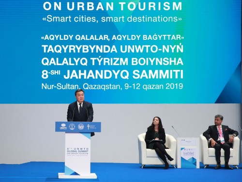 Глава Правительства принял участие в открытии VIII Глобального саммита по городскому туризму