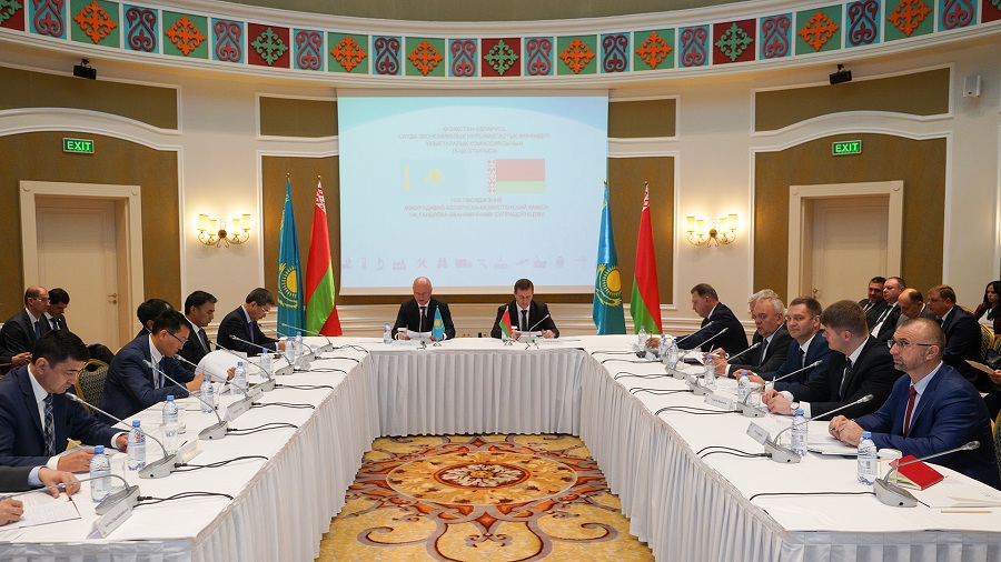 Р. Скляр принял участие в XV заседании Межправительственной Казахстанско-Белорусской комиссии