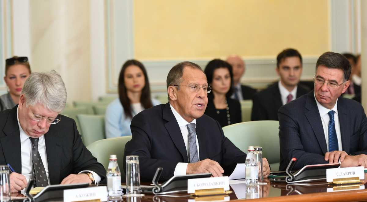 Главы МИД Казахстана и России обсудили перспективы сотрудничества