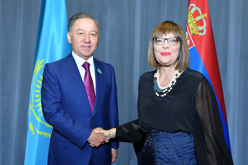 Н.Нигматулин встретился с Председателем Парламента Сербии