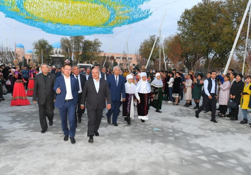 В Туркестане открыли новый парк