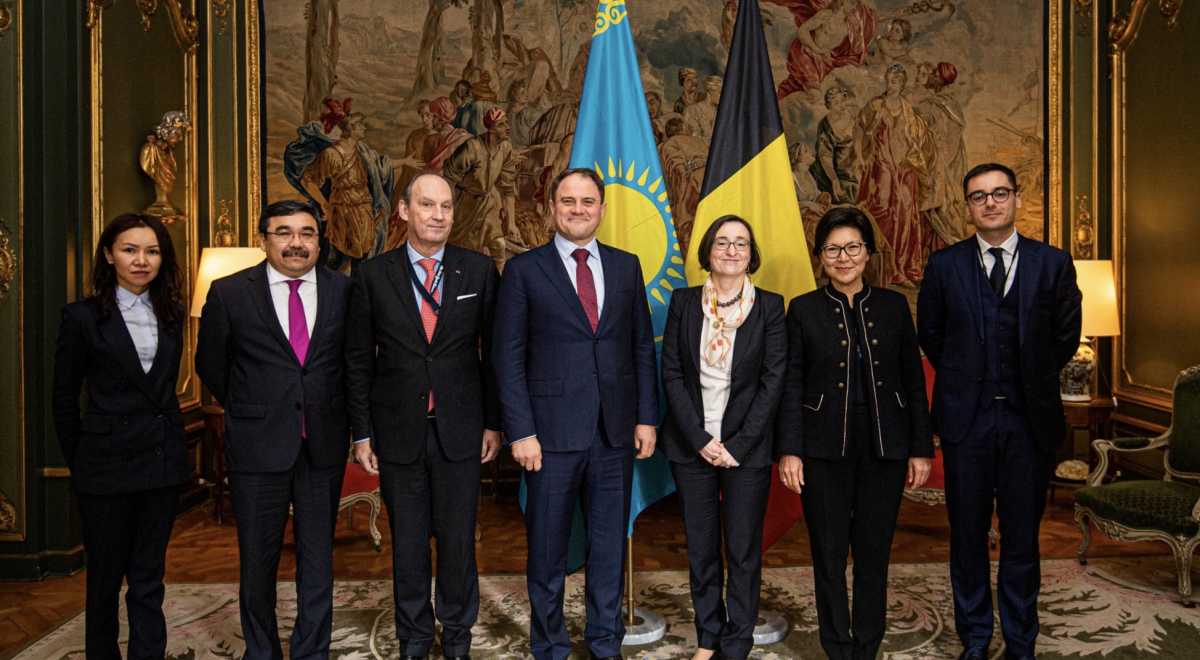 Состоялись казахстанско-бельгийские политические консультации