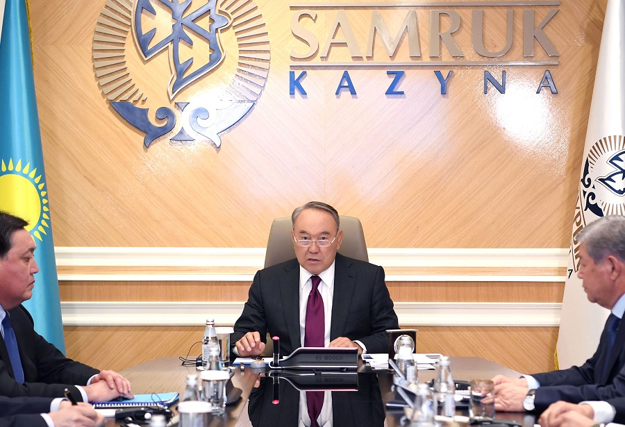 Елбасы провел заседание Совета по управлению ФНБ «Самрук-Казына»