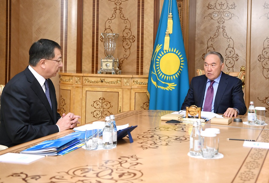 Первый Президент Казахстана принял Жансеита Туймебаева