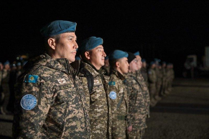 Третья миротворческая рота Казахстана прибыла в миссию в Ливан