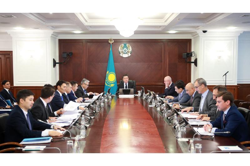 Премьер-Министр провел заседание совета директоров Kazakh Invest