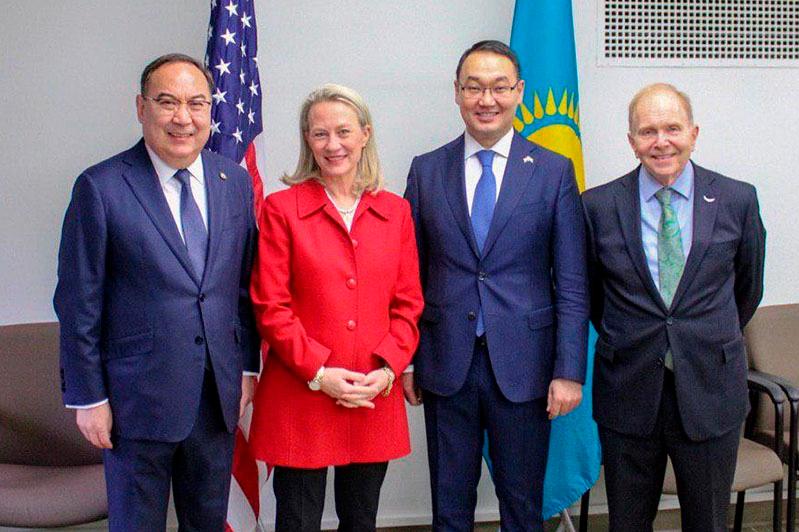 Расширенное стратегическое партнерство между Казахстаном и США обсуждено в Вашингтоне
