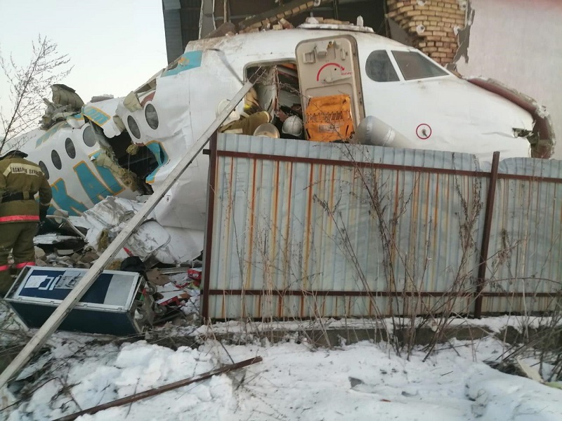 В авиакатастрофе под Алматы погибли 14 человек