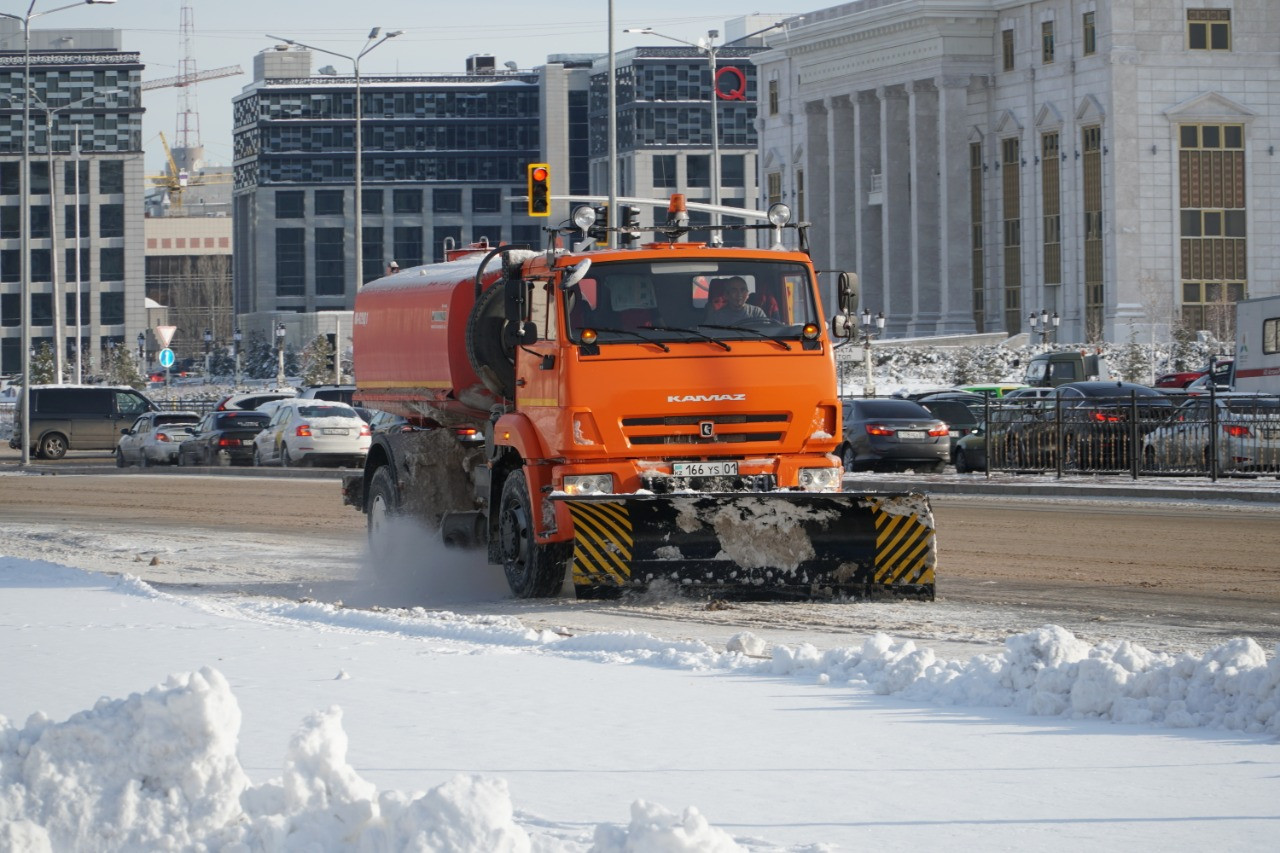 За ночь из столицы вывезли более 20 тысяч кубометров снега