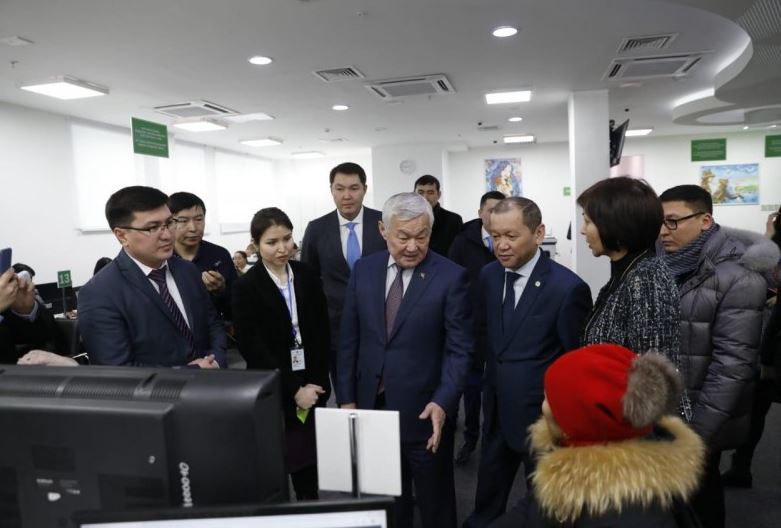 Б.Сапарбаев и Б.Нурымбетов ознакомились с ходом назначения АСП в столице