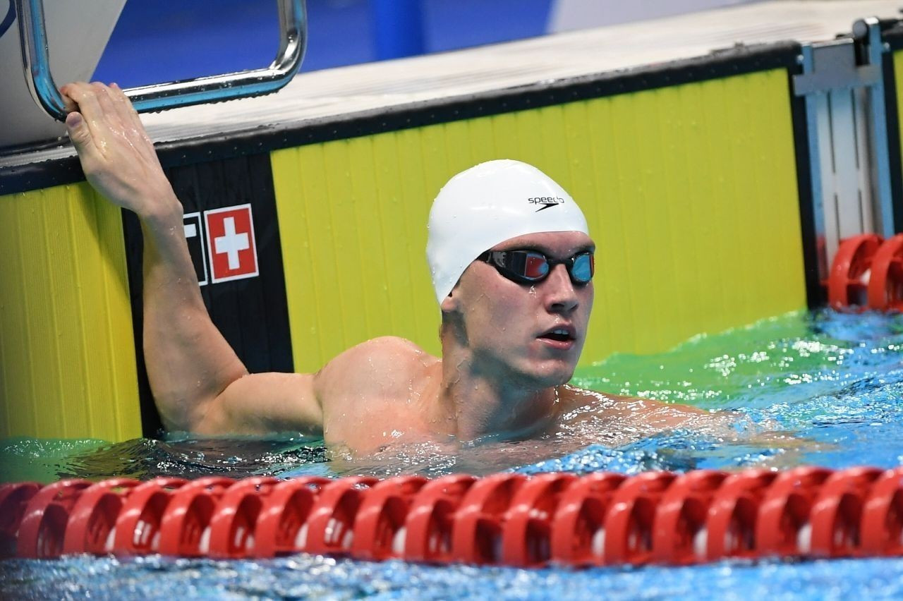 Дмитрий Баландин завоевал "бронзу" первого этапа Champion Swim Series