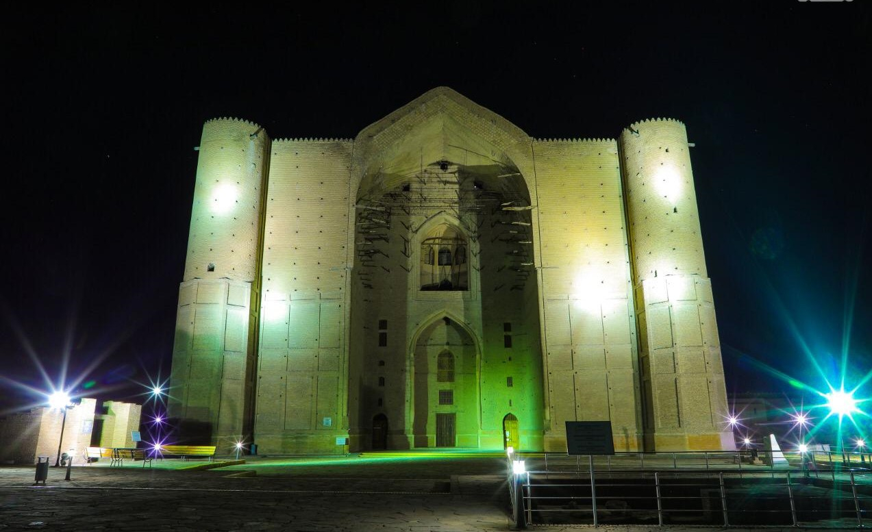 В Туркестане подсветят мавзолей Х.А.Яссауи