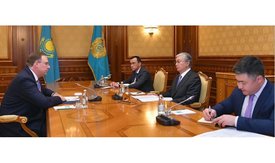 Президент принял директора представительства Фонда имени Конрада Аденауэра в Казахстане