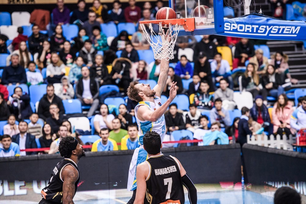 Команда Казахстана по баскетболу уступила соперникам из Иордании