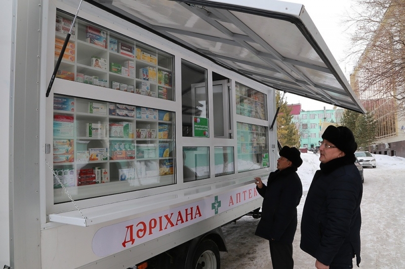В Карагандинской области начала работать передвижная аптека