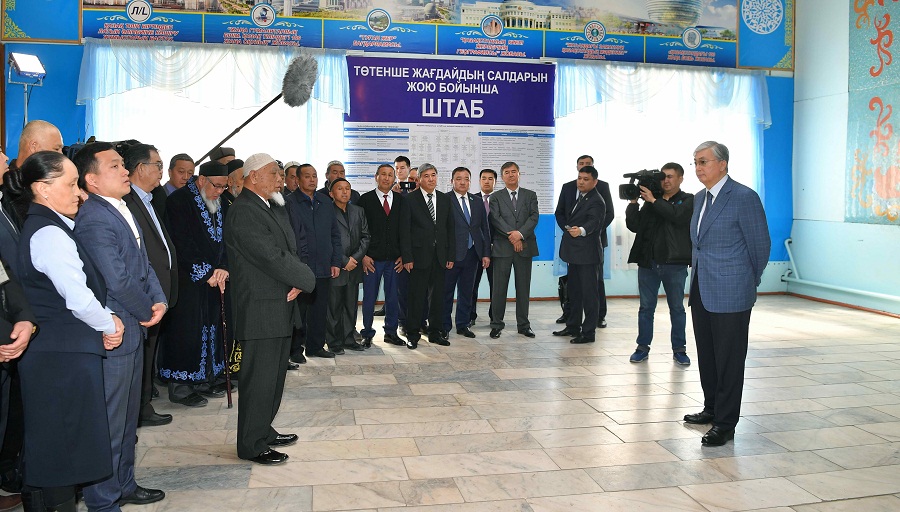 Касым-Жомарт Токаев встретился с представителями дунганской диаспоры в Кордае