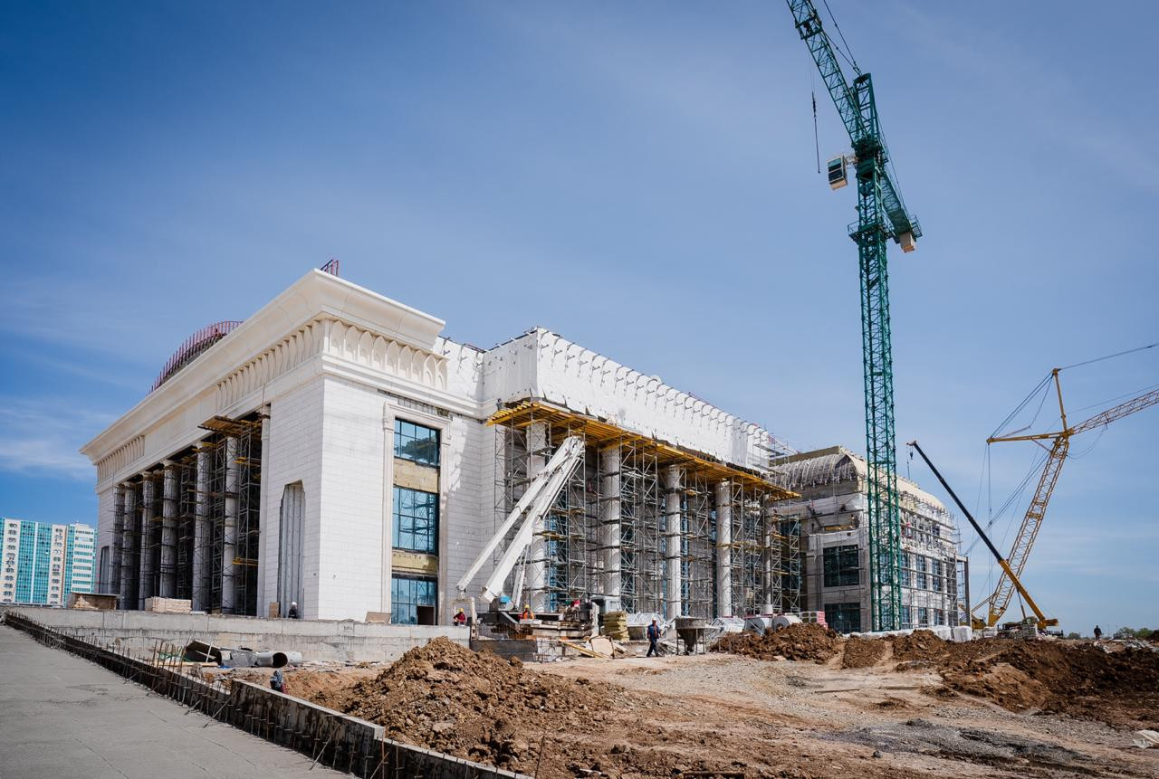 Строительство каздрамтеатра в Нур-Султане завершится в этом году