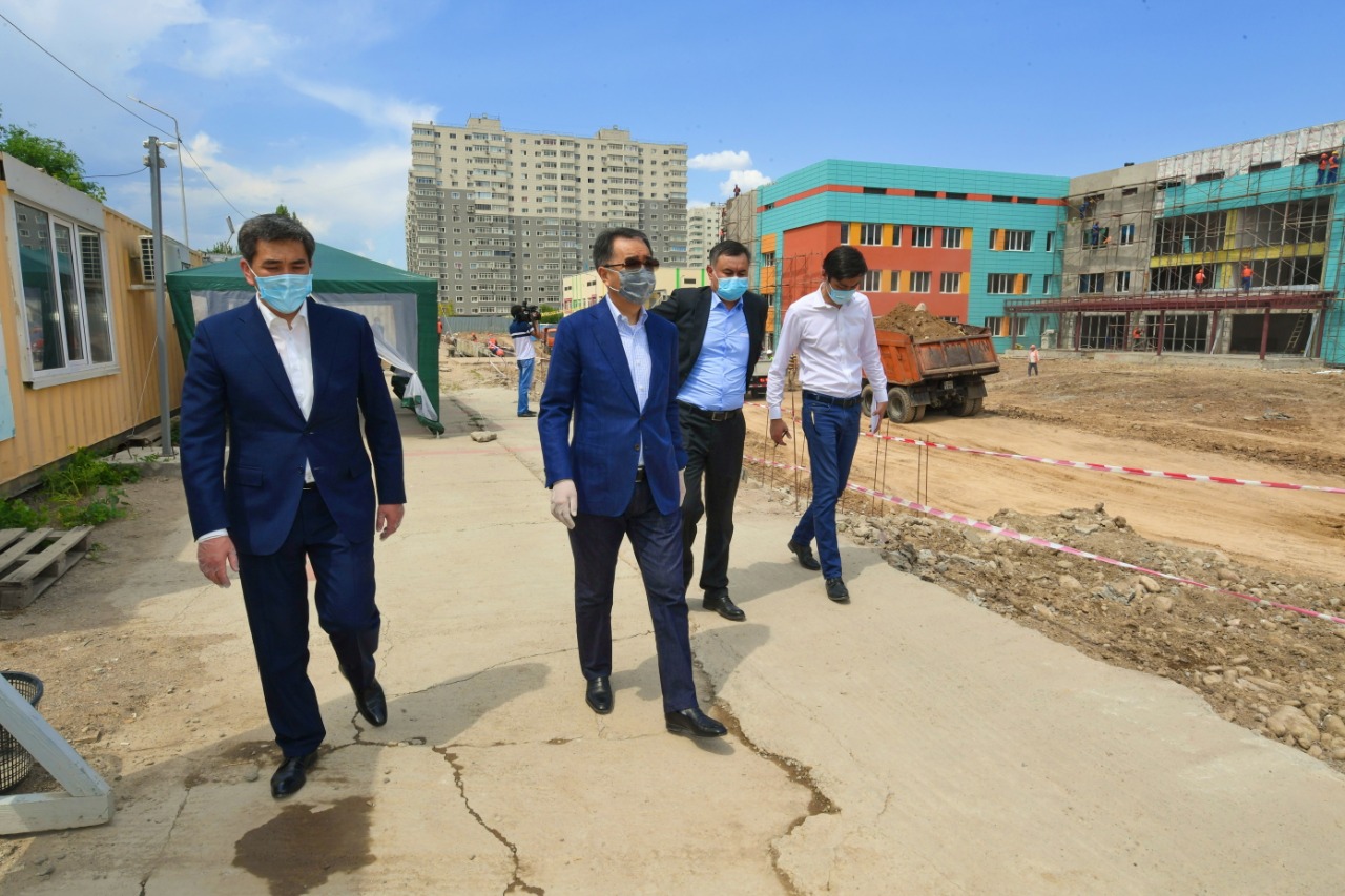 В Ауэзовском районе Алматы откроется новая школа на 1200 мест