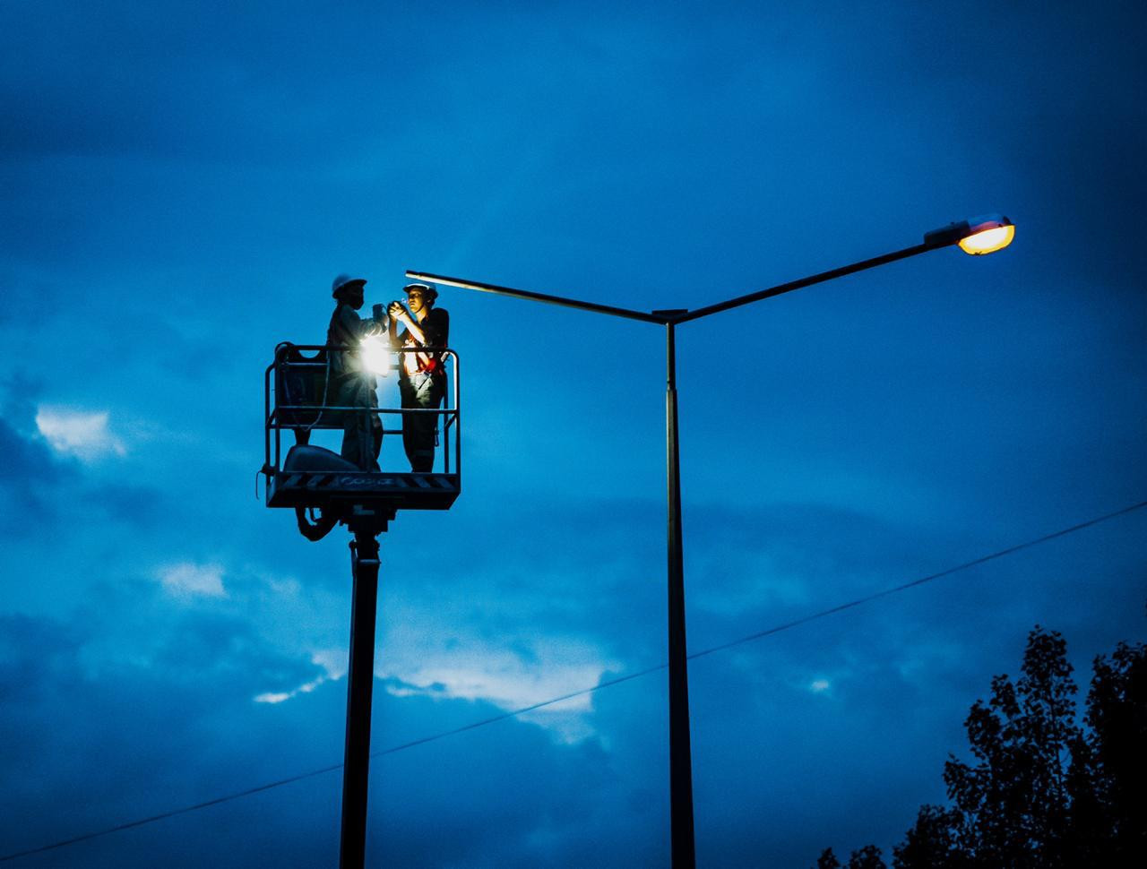 Уличное освещение Нур-Султана будет энергоэффективным