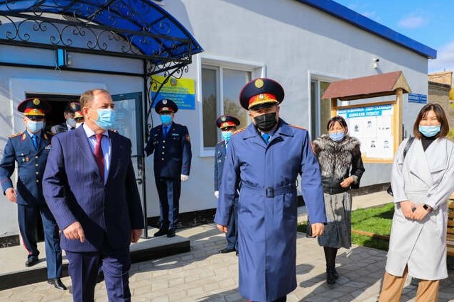 Глава МВД посетил самое безопасное село в Казахстане