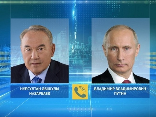 Елбасы и Владимир Путин обсудили актуальные темы глобальной повестки