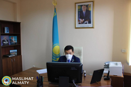 Маслихат г. Алматы запустил новый формат приема граждан