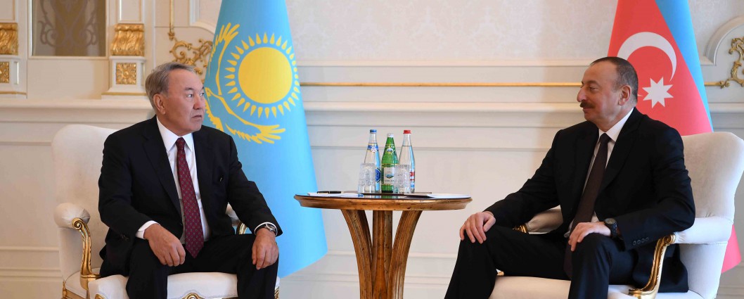 В Баку состоялись переговоры между Президентами Казахстана и Азербайджана