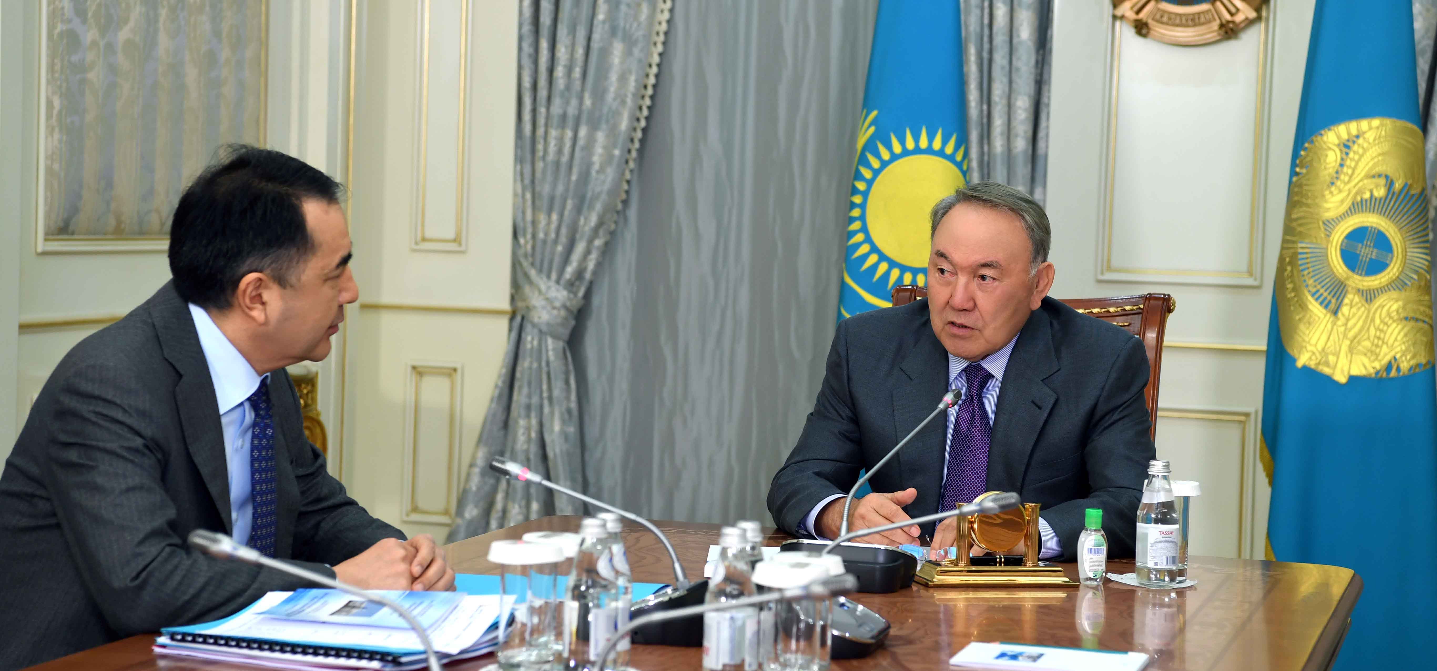 Нурсултан Назарбаев: «По итогам первого квартала экономика страны выросла на 3%» 